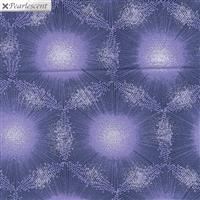 Pearl Reflections- Dandelion Dots- Deep Purple